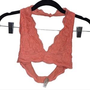 Anemone Women's Lace Halter Bralette Size M 🌸